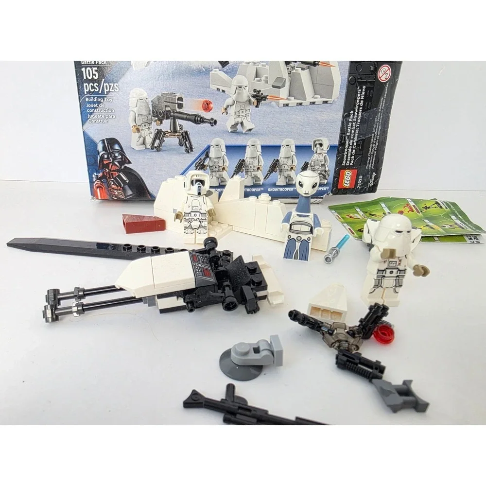 Lego Star Wars Snow Trooper Battle Pack Number 75320 Parts